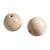 Boules en bois ø 30 mm percées 6 mm 4 pièces