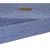 Bobine 20m sangle chinée bleu roi