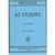 Partition musicale KREUTZER RODOLPHE - 42 Études - Violon - Rév. Ivan Galamian