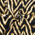 Tissu Satin imprimé Relief léo sur fond Bleu marine