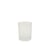 Verre à bougie satiné 250 ml / bougie 180 g