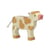 Figurine Holtztiger Veau debout - Marron