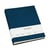 Album photo Semikolon Classic Medium – 80 pages – couverture en lin bleu marine – 160 photos 10x15