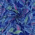 Tissu Viscose EcoVero feuilles Tropicales sur fond Bleu cobalt