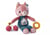 Jeanne le chat Peluche multiactivites - Lilliputiens - Orange