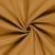 Tissu 100%  coton uni Matera Ocre