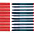 Lot de 10 marqueurs permanents pointe ogive 1-2 mm - SCHNEIDER - Maxx 240 - Rouge