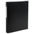 Classeur rembordé polypropylène 2 anneaux ronds de 25mm sur 3eme de couverture - Noir - x 10 - Exacompta