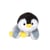 Peluche - Peluche Floppy Choopy Pingouin Noir Blanc et Gris – 40 cm