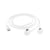 Mayaxess Écouteurs Filaires pour Samsung Galaxy S26 Plus USB-C avec Micro intégré Blanc