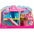Coffret mini barbieland : la maison de poupee + 1 figurine et 2 accessoires - barbie - mattel hyf46