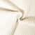 Tissu Doudou côtelé d'ameublement 10 mm uni Ecru