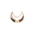Graine Créative - Collier Plastron Coloris Doré