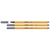 Lot de 3 stylos-feutres pointe fine 0,4 mm - STABILO - Point 88 - Gris foncé