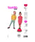 Patron Burda 9229 - Robe d'été ou T-shirt pour enfants taille n°FR 4-11 ANS