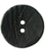 Carte de 1 bouton rond imitation bois 2 trous 30mm - Prym Noir