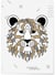 Affiche Tigre scandinave | A3 : 29,7x42cm