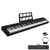 ALIGHTUP - Piano numérique - Clavier 88 touches - MIDI Bluetooth - Casque - Noir