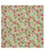 Tissu coton fleuri multicolore de 140 cm de largeur fleur rose vendu par 50 cm