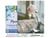 Peinture par Numéro Figured'Art avec Cadre - Fleur Blanche - Kit de Loisir Créatif DIY Numéro d'Art Complet - 40x50cm toile tendue sur châssis
