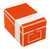 Boîte à CD et photos – Pour photos 10x15 cm – Orange – Semikolon