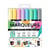 Marqueurs - Encre acrylique - 8 couleurs pastels - Pointe ronde 3mm - Tous supports