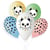5 Ballons Panda Ø33cm