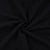 Tissu Maille Coton gaufré uni Noir
