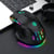Souris Gamer Sans Fil RGB 3200DPI 9 Boutons Rechargeable Plug-and-Play Noir YONIS