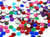 300 Perles Strass Cabochon Rond Strass Multicolore 3 mm Acrylique à coller - Dos Argenté - Creation Diy