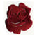 Ecusson thermocollant Rose rouge profond 4cmx5cm