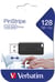 Clé Usb 2.0 Pinstripe 128Gb Verbatim - Noir