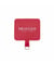 Adaptateur Cordon Téléphone ou de Sac - 8,5 x 6 cm - DRAEGER rouge