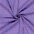 Tissu Seersucker Carreaux rose sur fond Violet