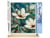 Peinture par Numéro Figured'Art - Déclinaison de fleurs blanches - Kit de Loisir Créatif DIY Numéro d'Art Complet - 40x50cm toile roulée + châssis en bois à monter