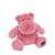 Peluche hippopotame HIP'FUN Rose - 25 cm Histoire D'Ours