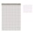 Bloc notes - A5 - 14,8x21cm - Petits Carreaux - 100 feuilles - Oxford