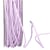 Bobine 30m cordelière polyester 2mm parme