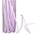 Bobine 30m cordelière polyester 2mm parme