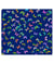 Tissu coton papillons de 150 cm de largeur 007 Bleu marine vendu par 50 cm