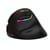 Souris Ergonomique Verticale Sans Fil Rechargeable Avec Boutons De Navigation Noir YONIS