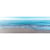 Tableau sur toile blue sea 45x135 cm