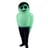 Dandadan - Figurine Occultic Sofubi Collection Alien Serpo Luminous Ver. 15 cm - Megahouse