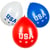 6 Ballons American Party