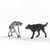 Figurine Loup-garou vs Animagus,  14906 Gamme Harry Potter©