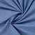 Tissu Voile de Coton brodé uni Violette broderie fine sur fond Bleu denim