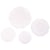 Papier dentelle Kit: Rond, blanc, ø11 - 21,5cm, 60 pces