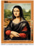 Canevas antique La Joconde 45x60cm