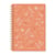 Carnet de notes à spirale Fleurever - A5 - 160 pages - Hirondelles & Cie