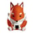 Figurine Mogu Pets – Kitsune Onigiri - Plastoy - Orange